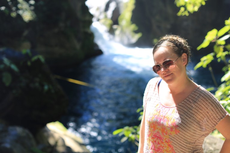 Katie at Puente Del Dios