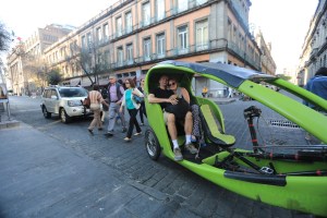 Our eco bike cab was not a ripoff (like pedicabs in San Diego are) and waas very efficient on a Sunday.