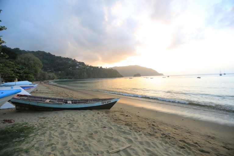 Charlotteville At Sunset