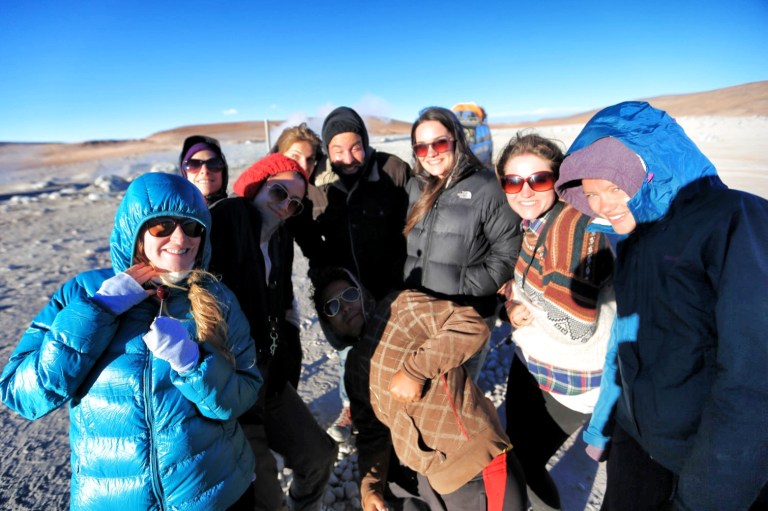 Here's the crew that we traveled with!