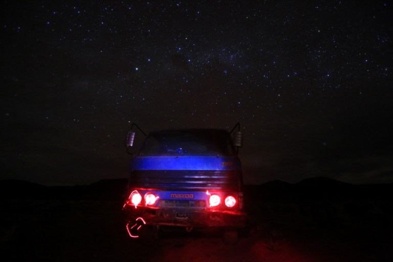 What a laser pointer can do for you - demon truck