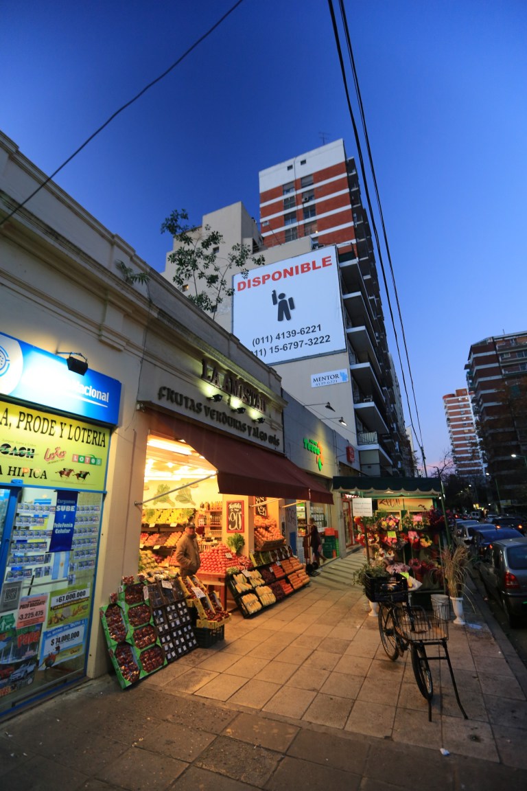 One of the many vegetable markets in the hood
