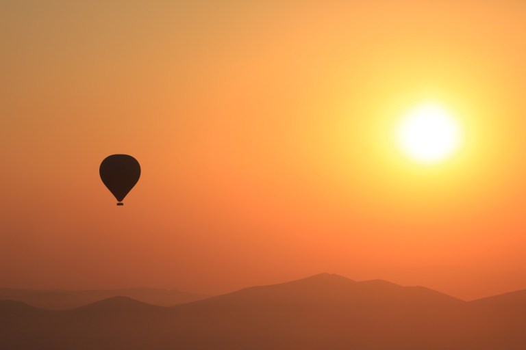 Sunrise over Cappadocia