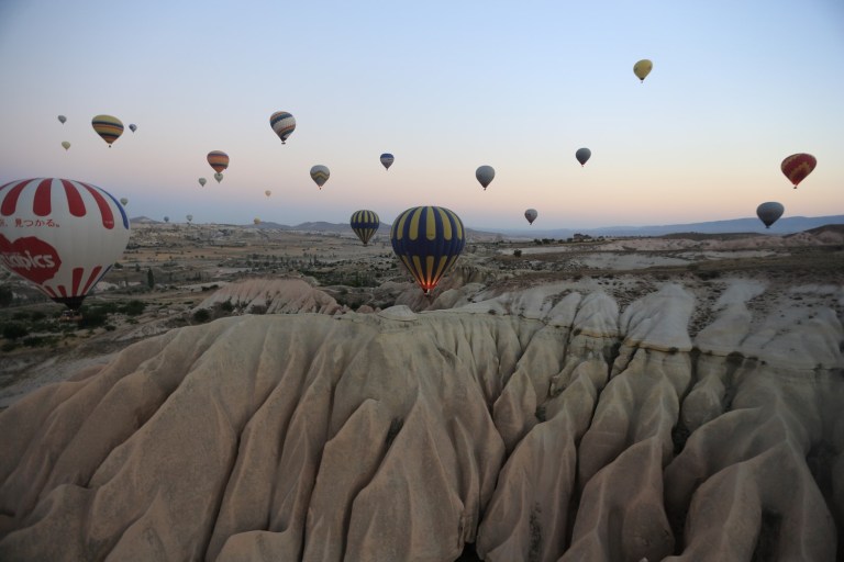 The fairy Chimies from balloon view