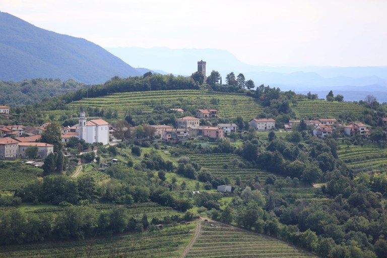 Look - it's wine country - with castles!