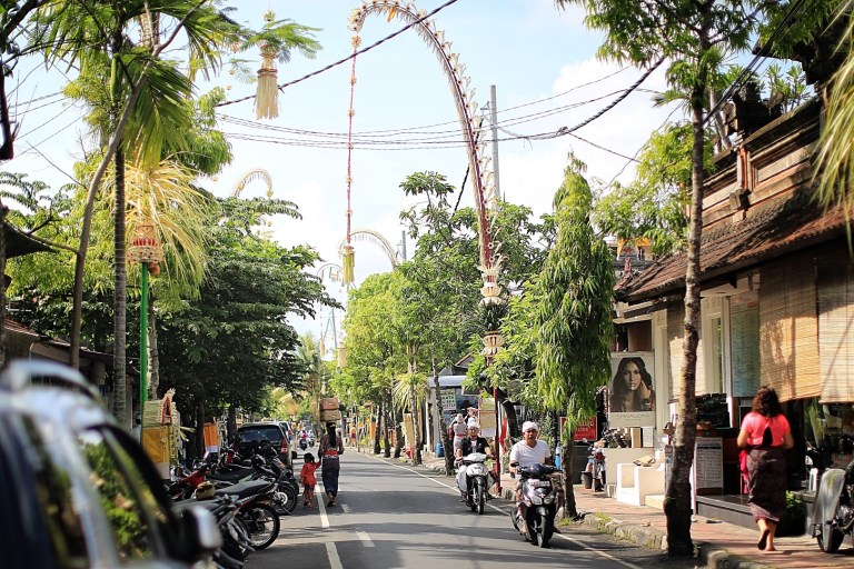 Ubud all dressed up