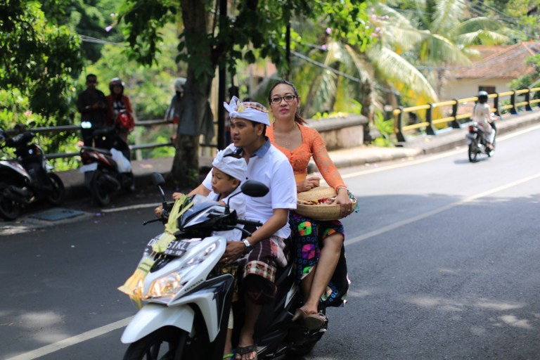 Scooter - room for a family of 4!