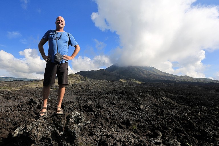 Me and the volcano