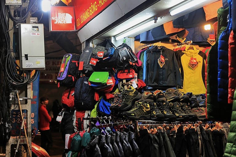 100% North Face(d) ... or maybe like North-East faced?  Still works!