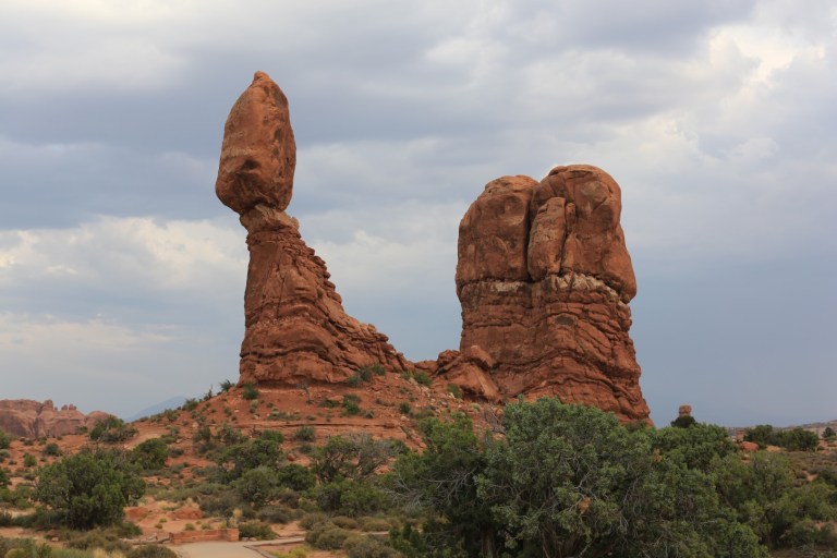 So - remind me how this happened? Balance Rock at Arches NP.