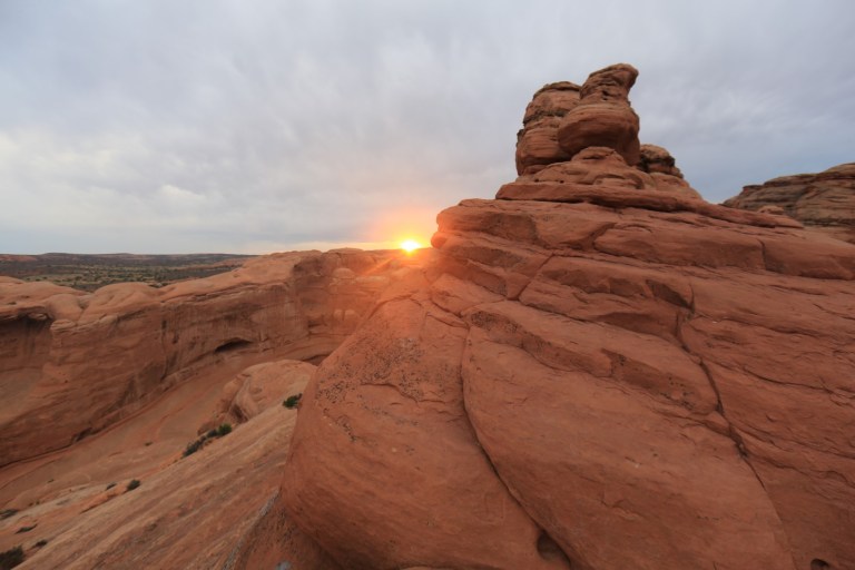 Sunrise at Arches National Park