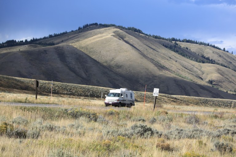 Everything is so expansive - the Rialta looks so small!