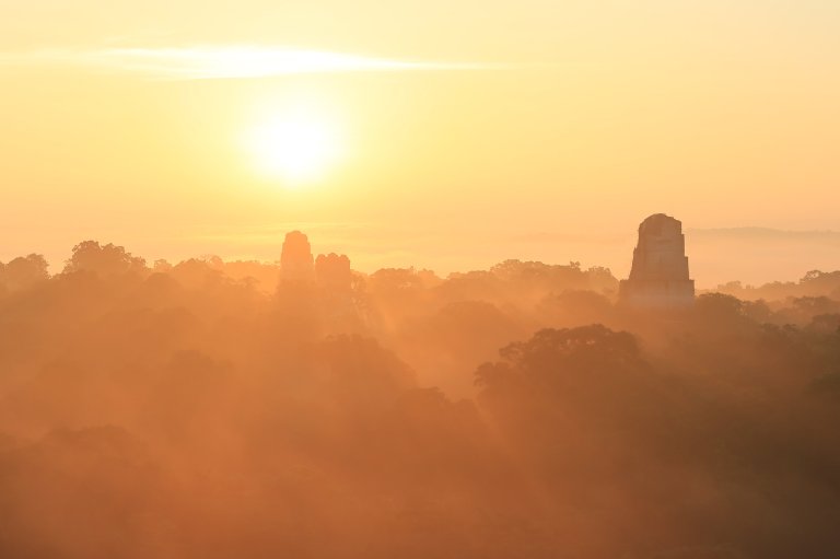 Epic Sunrise at Tikal