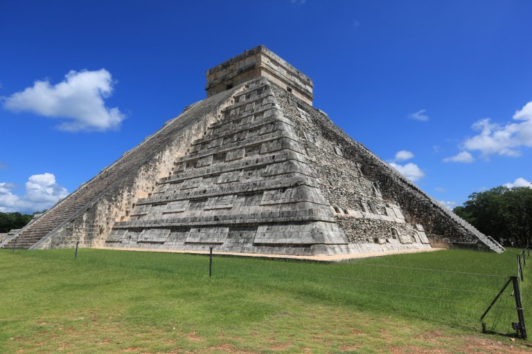 The largest Mayan temple in the region.
