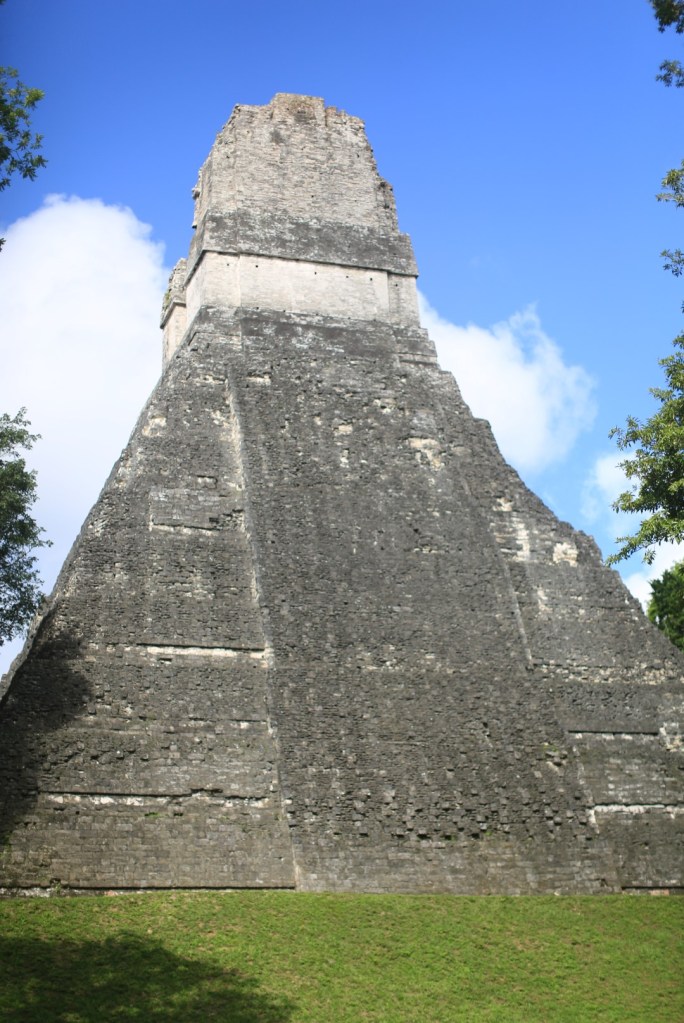 One of the five major temples at Tikal
