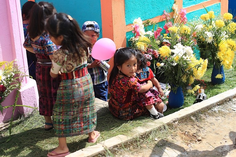 Here are a few more kids having a nice day dressed for the occasion.
