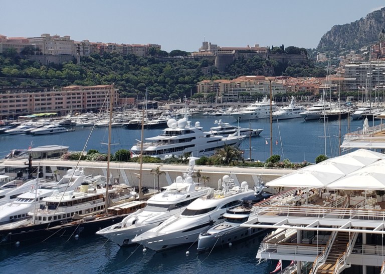 Yachts in Monaco